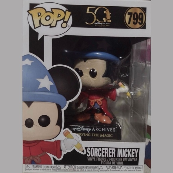 Sorcerer Mickey Funko Pop - Picture 2 of 6